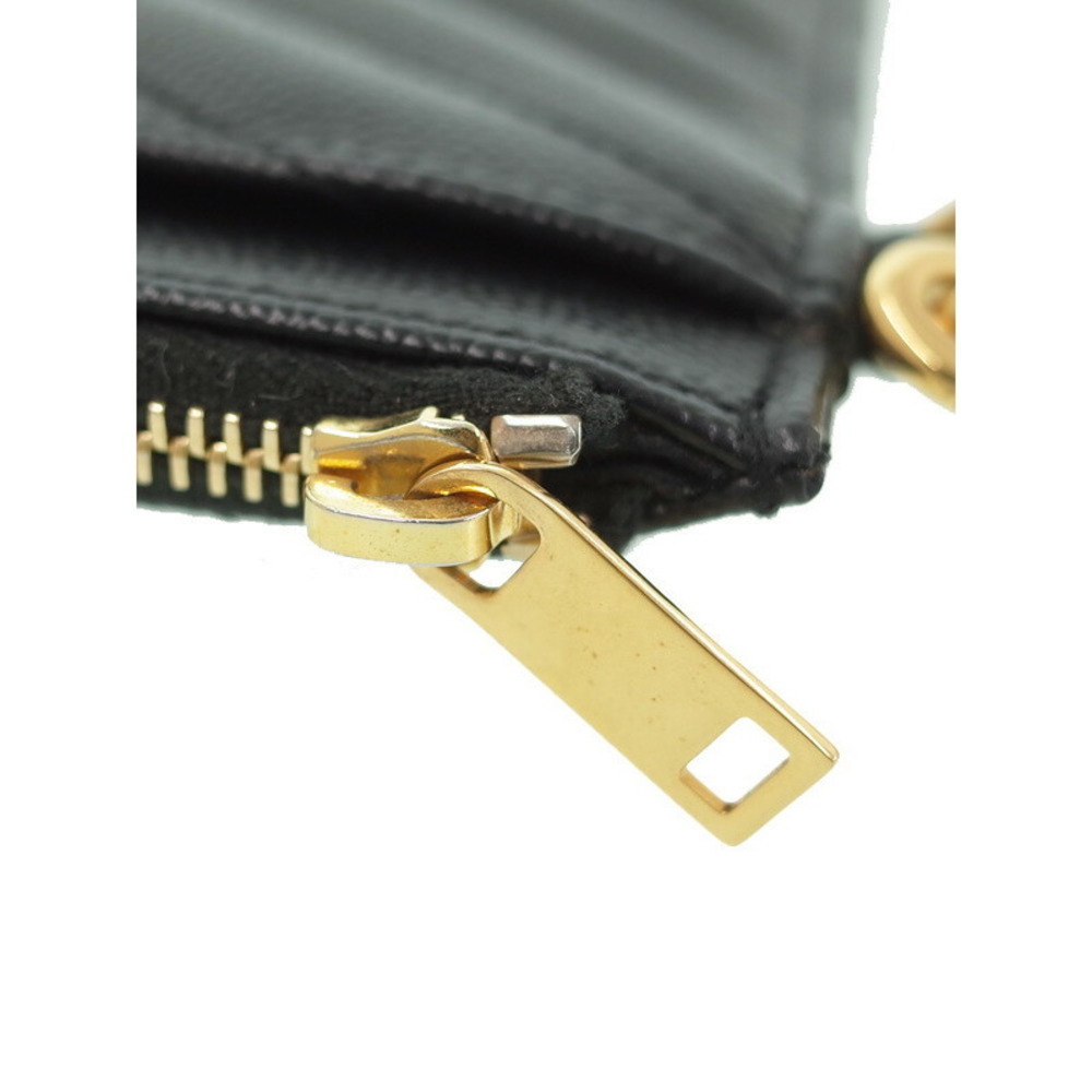 Saint Laurent Paris YSL Logo Bill Pouch Clutch Bag - Picture 5 of 9